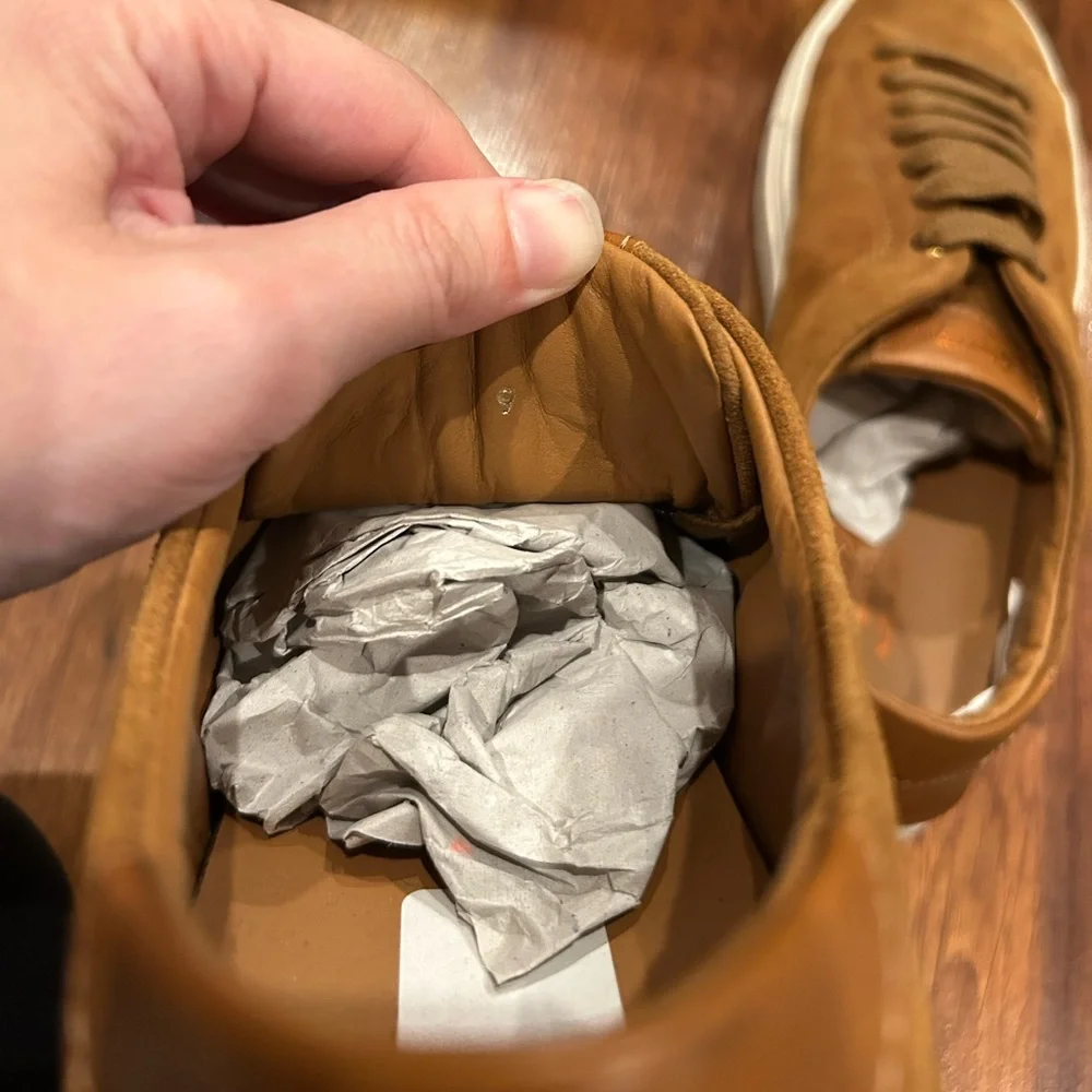 The Good Man Brand Edge Low Top In Suede Size 9 Brand New Brown Snuff Men’s - Picture 5 of 7